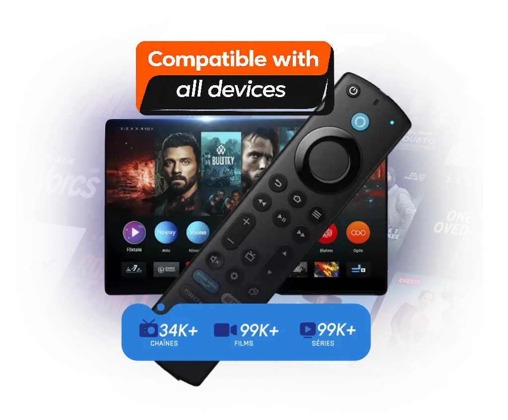 Nordisk IPTV 4K Premium Devices and Interface